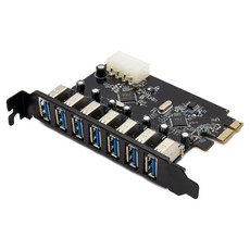 컴스마트 USB 3.0 7포트 PCI express 카드 DM847, 1개 가전디지털/저장장치 반품 최저가 37,560원
