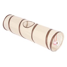 고양이 터널 놀이터 I, 베이지브라운, 1개 반려동물용품/고양이 용품 반품 최저가 9,020원