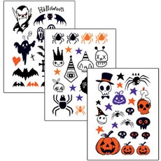 배블링 할로윈타투 3종세트, B2, 1세트 뷰티/메이크업 반품 최저가 4,130원