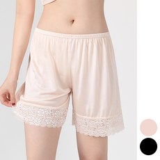 엘라운지 인견 5부 와이드 레이스속바지 패션의류/잡화/속옷/잠옷 반품 최저가 6,730원