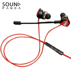 사운드판다 유선 게이밍 이어폰, SPE-G9 Plus, 블랙 가전디지털/음향기기 반품 최저가 37,030원