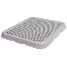 펫토리아 한판뚝딱 그물망 토일렛 실속형 배변판, 사랑스런 핑크, 1개 undefined/undefined 반품 최저가 6,720원