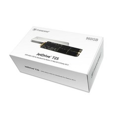 트랜센드 JetDrive 725 Mac SSD, TS960GJDM725, 960GB 가전디지털/저장장치 반품 최저가 448,290원