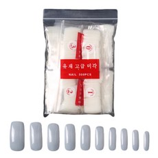 바르나 플랫 네일팁 500p, 내츄럴, 1개 뷰티/네일 반품 최저가 5,470원