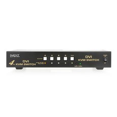 넥스트유 4:1 USB DVI KVM 스위치, NEXT-7304KVM-DVI, 1개 가전디지털/TV/영상가전 반품 최저가 101,300원