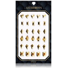 메이브라운 골드크리스탈 평스톤 대용량 네일파츠 S010, 혼합색상, 1개 뷰티/네일 반품 최저가 6,060원