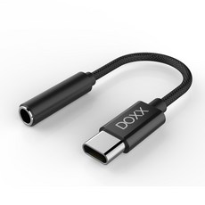 DOXX C타입 휴대폰 3.5mm 이어폰 변환젠더 DOXX DX-C100, 블랙, 1개 가전디지털/휴대폰 액세서리 반품 최저가 4,410원