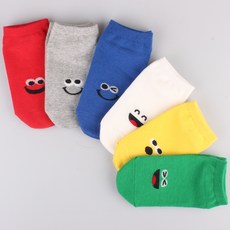 새실로 아동용 틱톡커즈 스니커즈 양말 6켤레 세트 패션의류/잡화/유아동패션 반품 최저가 6,380원