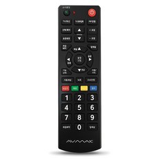 에이브이맥스 TV통합리모컨, AV-1800, 1개 가전디지털/TV/영상가전 반품 최저가 6,650원