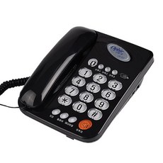 리버앤오빌 블랙 유선전화기, OP-707 가전디지털/생활가전 반품 최저가 10,720원