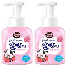 샤워메이트 말랑카우 퓨어버블 핸드워시 딸기우유향, 500ml, 2개 뷰티/바디 반품 최저가 6,480원