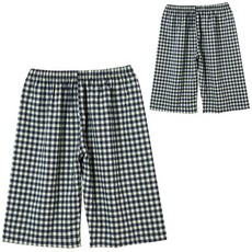 커플용 잔체크 선염 통기성 5부 바지 2p 패션의류/잡화/속옷/잠옷 반품 최저가 8,890원