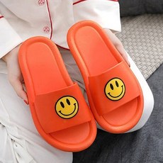 그뤠잇라이프 PVC 스마일 슬리퍼 패션의류/잡화/여성패션 반품 최저가 4,180원