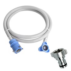 원터치 냉수용 세탁기호스 2M, 1개 가전디지털/세탁기/건조기 반품 최저가 8,960원