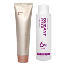 에비뉴쉬에뜨 앱솔루트 컬러링 크림 염색제 120g + 산화제 100ml, 흑색, 1개 뷰티/헤어 반품 최저가 4,080원