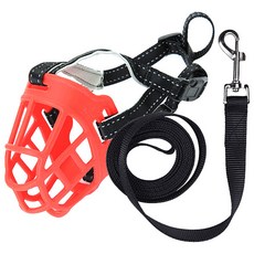 제제펫 실리콘반려견 입마개 리드줄세트 3호, K00PPDTM002, 1세트 반려동물용품/펫티켓 산책용품 반품 최저가 6,920원