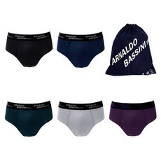 아날도바시니 남성용 소프트 퀵 드라이 삼각 팬티 5p 세트 + 스포츠 백 패션의류/잡화/속옷/잠옷 반품 최저가 15,620원