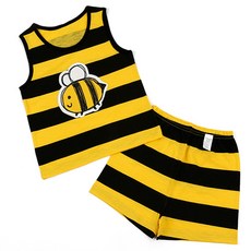 메이키즈 아동용 허니비 슬라브 민소매 실내복 상하세트 패션의류/잡화/유아동패션 반품 최저가 6,330원