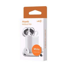 랩씨 에어팟 철가루 방지 스티커 필름 6p, LABC-517-APD-WH, 화이트 가전디지털/음향기기 반품 최저가 3,510원