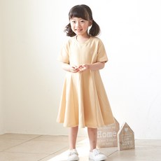 몽피마피 여아 베이지바나나 반팔 원피스 패션의류/잡화/여성패션 반품 최저가 20,930원