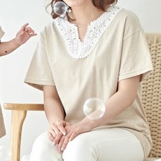 몽피마피 여성 샤인 반팔 루즈티 패션의류/잡화/여성패션 반품 최저가 16,120원