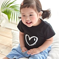 몽피마피 아동 하트하트 반팔 패션의류/잡화/여성패션 반품 최저가 8,570원