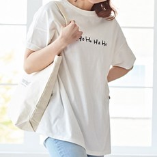 몽피마피 패밀리 호호하하 여성 반팔티셔츠 패션의류/잡화/여성패션 반품 최저가 11,270원