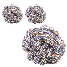 피카노리 로프 볼 장난감 7cm PECA3031, 혼합 색상, 3개 반려동물용품/강아지 용품 반품 최저가 2,130원