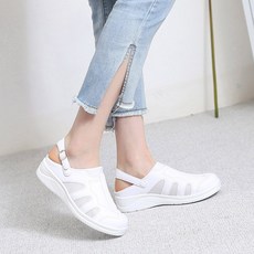 여성용 크리미 샌들형 쿠션 간호사화 패션의류/잡화/여성패션 반품 최저가 21,200원