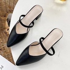 라블 여성용 스틸레토 밴딩 투웨이 뮬 5cm 패션의류/잡화/여성패션 반품 최저가 18,980원