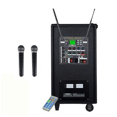 그레이스 충전식 무선 앰프 일체형 + 무선 마이크 2p, EG-380 가전디지털/음향기기 반품 최저가 279,300원