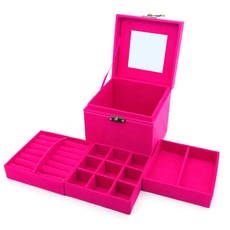 엔틱 3단 보석함, 진핑크 패션의류/잡화/남성패션 반품 최저가 7,730원