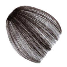 뿌이뿌이가발 인모 일자 앞머리, 다크브라운, 1개 뷰티/뷰티소품 반품 최저가 6,630원