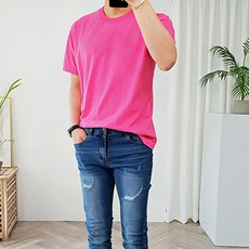 더클래식 남성용 30수 면 기본 라운드 무지 반팔 티셔츠 패션의류/잡화/남성패션 반품 최저가 5,940원