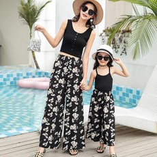 투에스벅 아동용 냉감 통기성 맘커플룩 밴딩 와이드팬츠 undefined/undefined 반품 최저가 7,200원