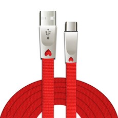칼론 C타입 3A 고속충전 케이블 KC-5M, 레드, 1개, 5m 가전디지털/차량용 디지털 반품 최저가 9,000원