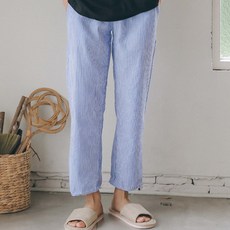 글램공감 이지 지지미 줄무늬 파자마 9부 바지 패션의류/잡화/속옷/잠옷 반품 최저가 5,600원