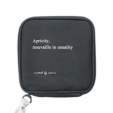 아이코닉 코트니 케이블 파우치, 챠콜, 1개 가전디지털/카메라 반품 최저가 8,290원