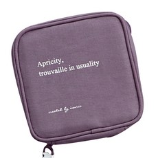 아이코닉 코트니 케이블 파우치, 퍼플, 1개 가전디지털/카메라 반품 최저가 8,290원