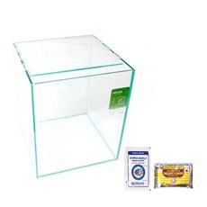 리컴 하이큐브 어항 + 골든엘바진 + 아쿠아크리나 세트, 혼합색상, 1세트 반려동물용품/관상어 용품 반품 최저가 32,000원