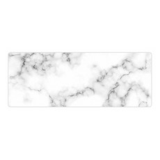 DM 알럽컴 마블 쉐입 장패드 80 x 30 cm, 화이트 + 그레이, 1개 가전디지털/게임 반품 최저가 8,490원