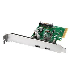 넥스트유 이지넷유비쿼터스 USB3.1 Type-C 2포트 확장카드 데스크탑용, NEXT-322TCC, 1개[출고]_ma 가전디지털/PC부품 반품 최저가 22,350원