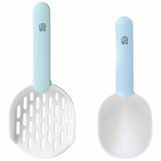 멍냥 모던디자인 고양이 모래삽 + 사료주걱, 블루 + 화이트, 1개 반려동물용품/고양이 용품 반품 최저가 4,909원