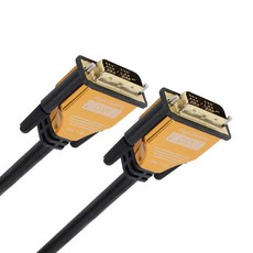 저스트링크 디옵텍 DVI-D 싱글 골드 메탈 케이블 JUSTLINK-DD030G, 1개, 3m 가전디지털/PC부품 반품 최저가 8,040원