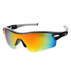 오클랜즈 프리미엄 편광 고글 Q350, 블랙프레임 + 레드밀러렌즈, 1개 패션의류/잡화/여성패션 반품 최저가 22,320원