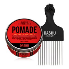 다슈 클래식 익스트림 레드 포마드 + 스타일링 픽 포마드 빗, 1세트 뷰티/헤어 반품 최저가 17,560원
