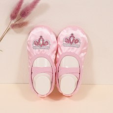 비단길 여아용 크라운 밴드 공단 토슈즈 패션의류/잡화/유아동패션 반품 최저가 6,240원