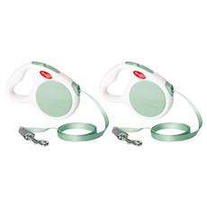 블럭마트 유광 파스텔컬러 자동 리드줄 2p, 라이트그린, 2개 반려동물용품/펫티켓 산책용품 반품 최저가 19,160원