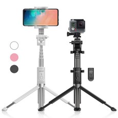 주파집 4세대 블루투스 스마트폰 삼각대 셀카봉, 단일상품(화이트), 1개 가전디지털/휴대폰 액세서리 반품 최저가 23,070원