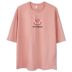 벤힛 남녀공용 통기성 SHYNESS 오버핏 반팔티셔츠 패션의류/잡화/남녀 공용 의류 반품 최저가 12,200원